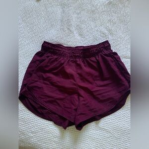 Plum Athletic Shorts